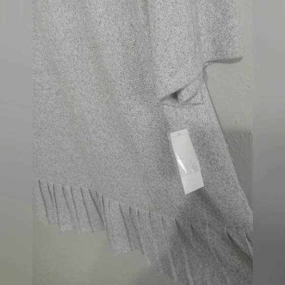 Half Sleeve Hacci Knit Mock Neck Size‎ M Swing Dress - Picture 3 of 7